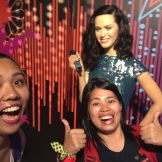 Madame Tussaud's with Ate Katy Perry